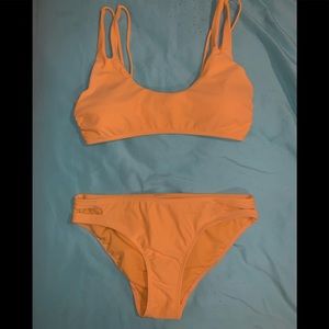 Mustard yellow bikini